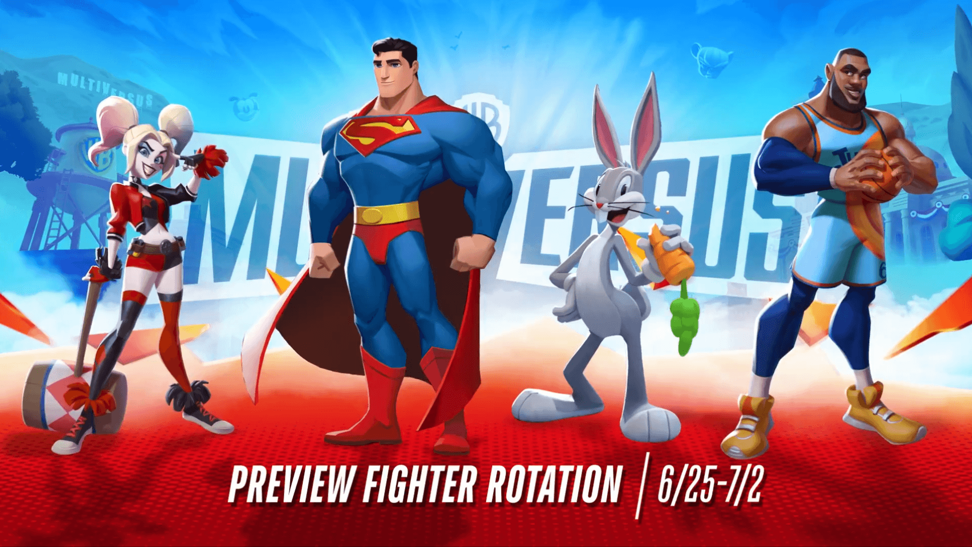 MultiVersus Free Character Preview Rotation [June 25-July 2]