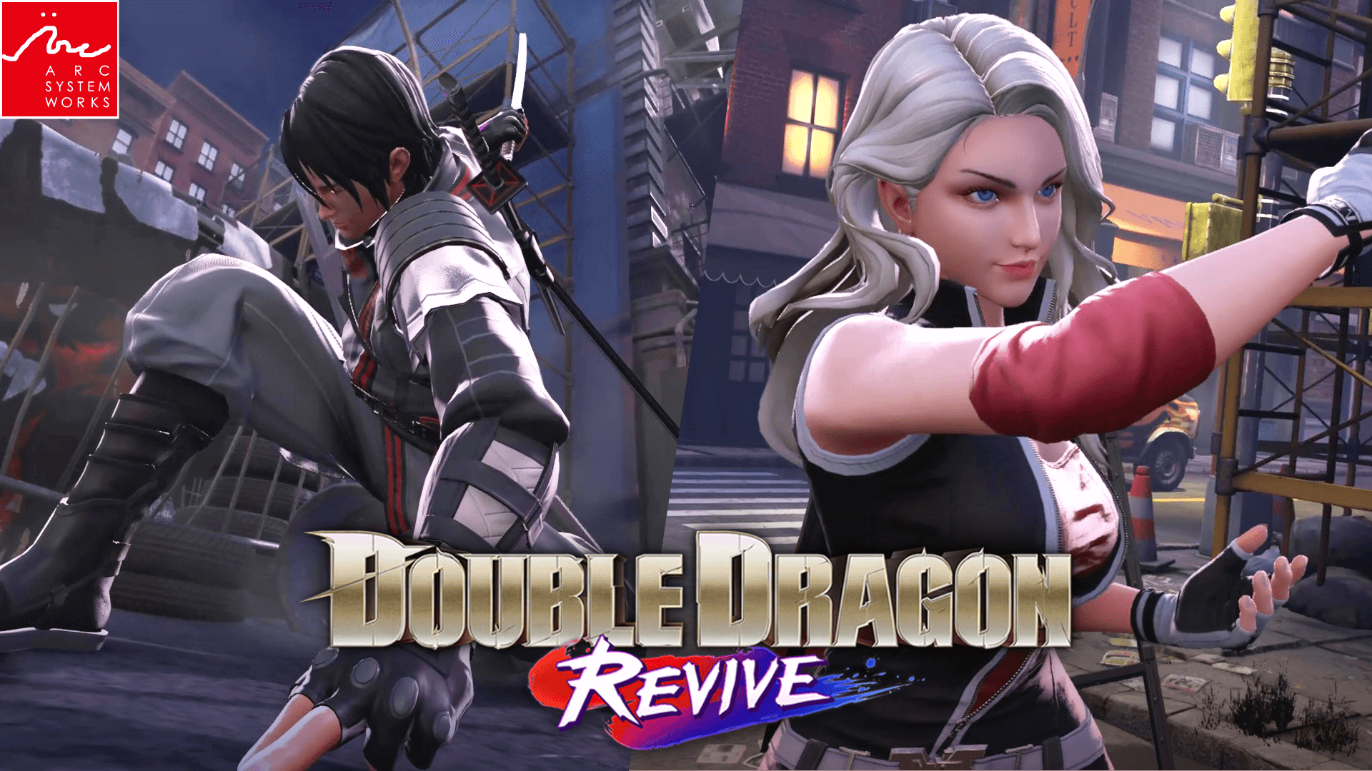 Arc System Works Unveils New Characters for Double Dragon Revive