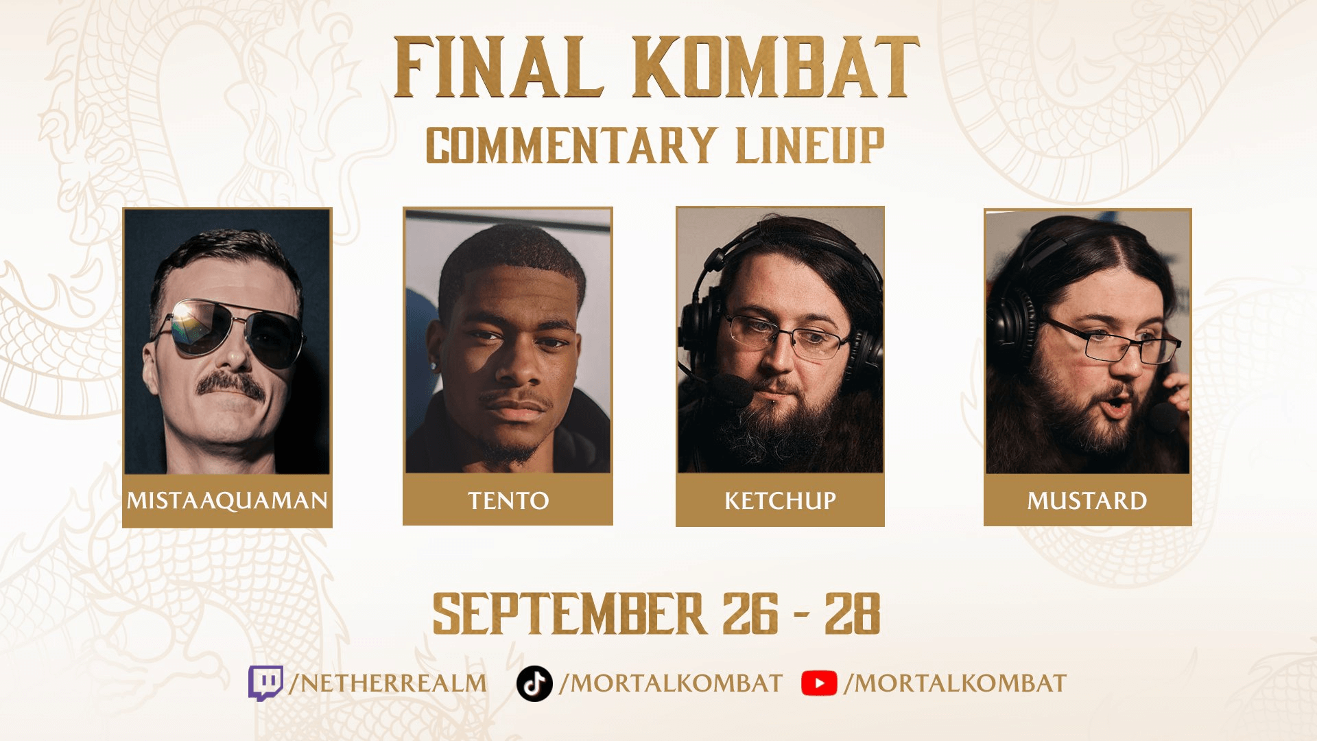 Voices Behind Final Kombat: New Commentary Team Unveiled