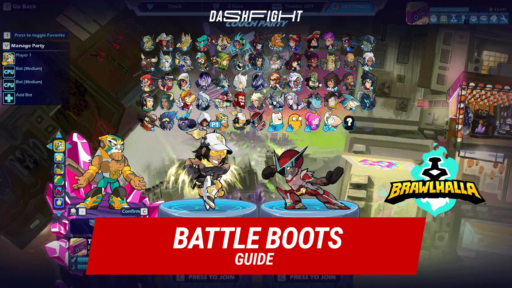 Battle Boots in Brawlhalla: Beginner-Friendly and Destructive | DashFight