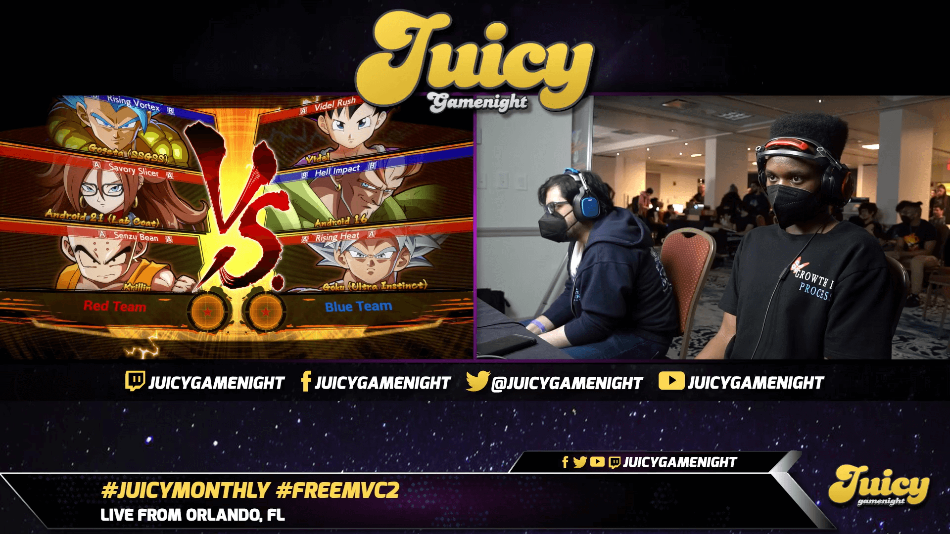 DBFZ at Juicy Monthly, March: Krillin to the Stars