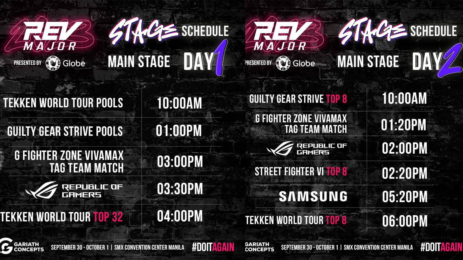 Event Schedule for REV Major 2023 Has Been Revealed