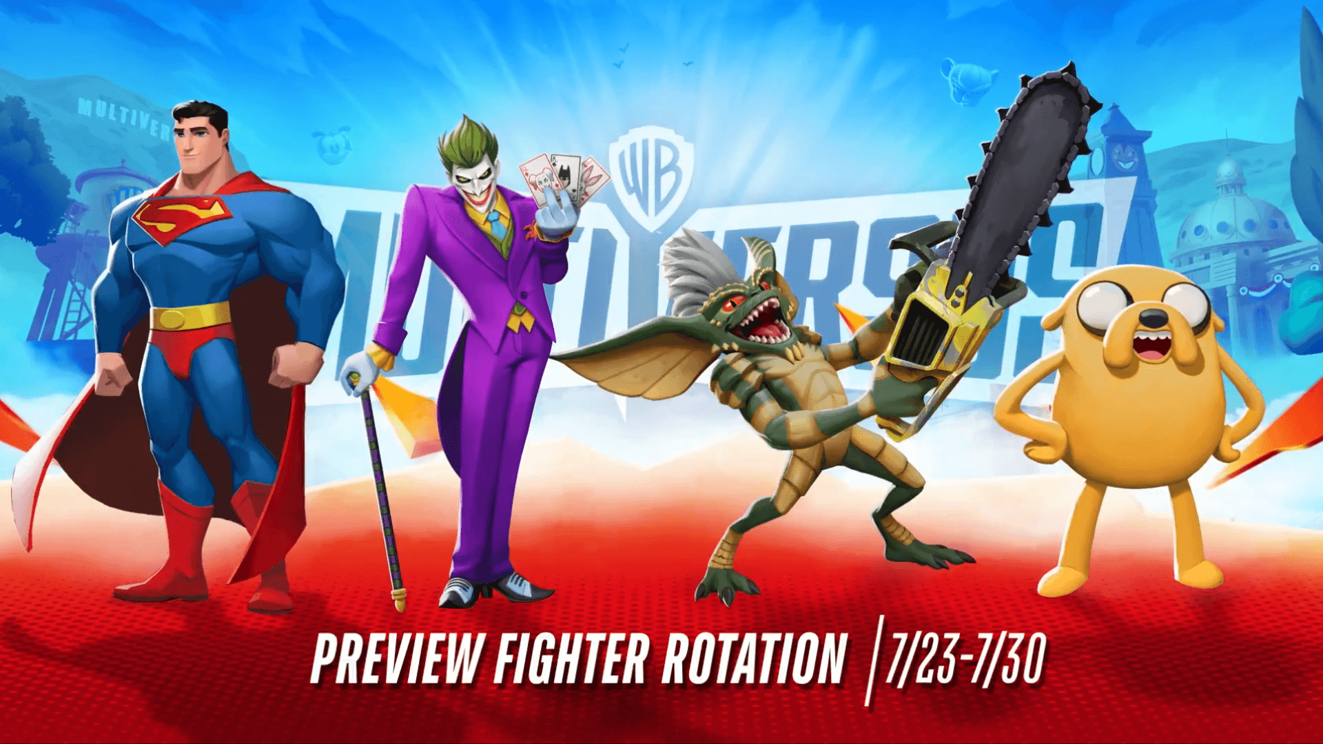 MultiVersus Free Character Preview Rotation [July 23-Aug 30]