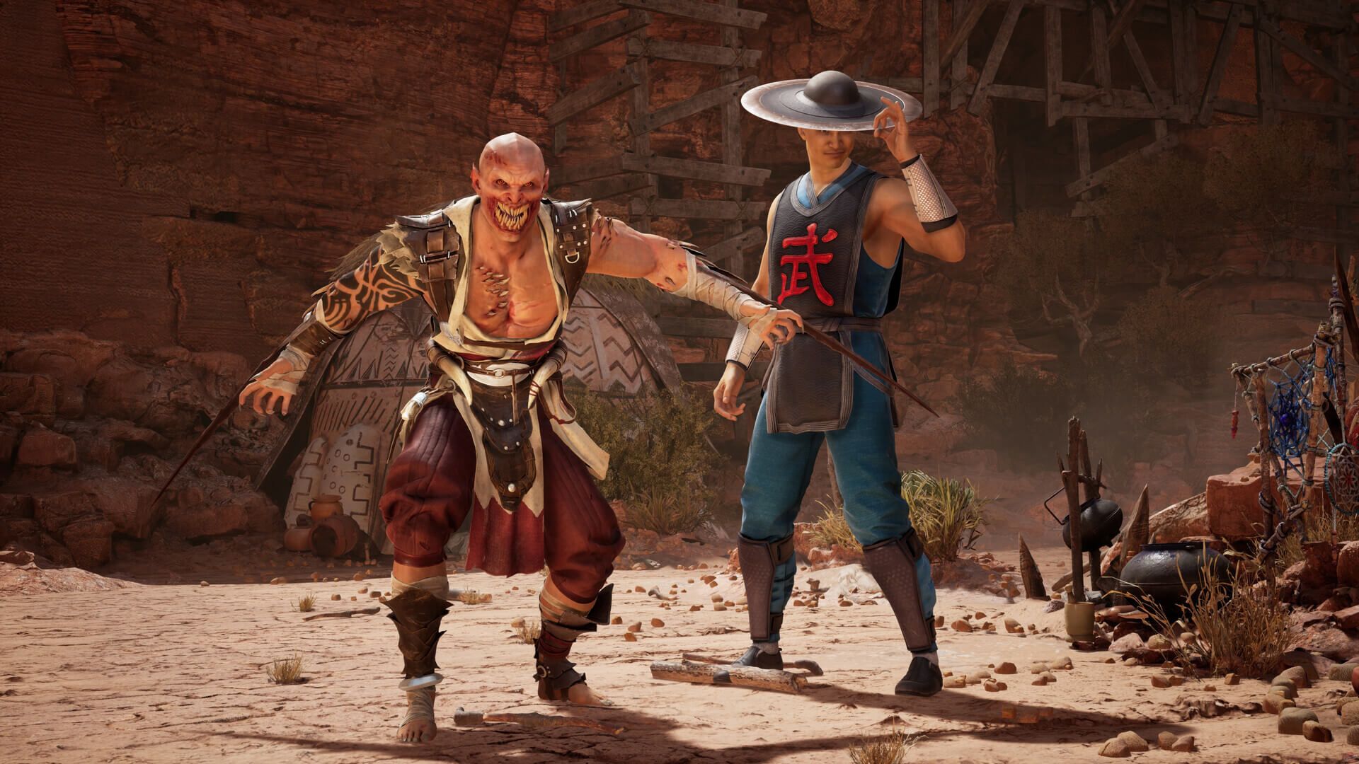 Mortal Kombat 1 - General Shao & Baraka Gameplay 