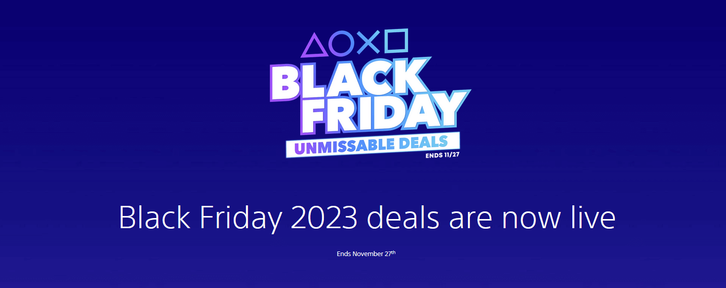 Black Friday PlayStation 2023