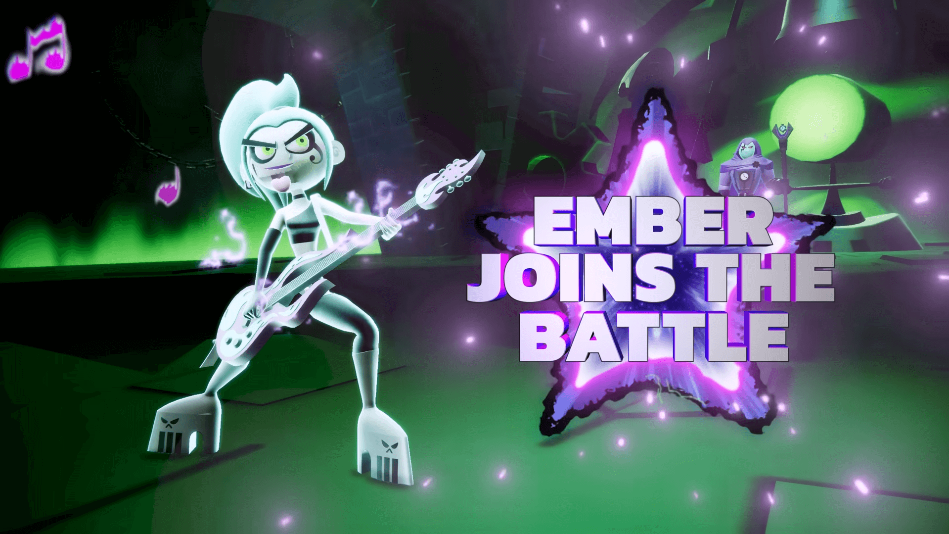 Gameplay Trailer for Ember Mclain from Nickelodeon All-Star Battle 2