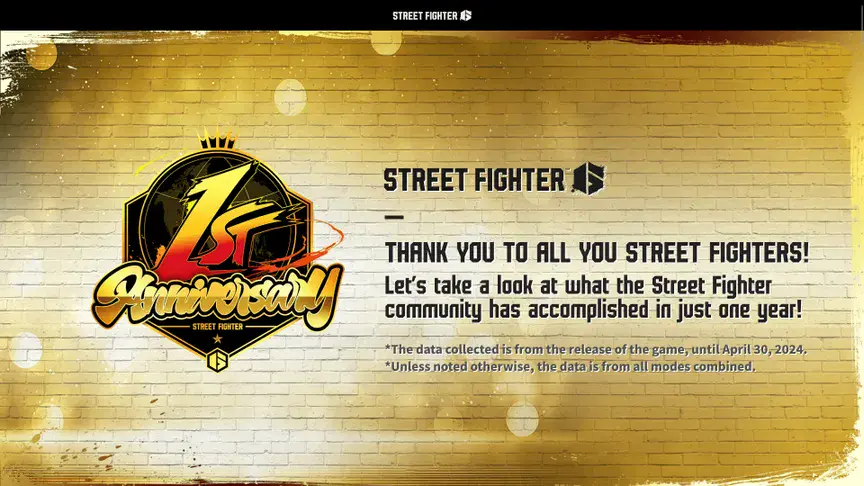 Capcom Releases Stats for the First Year of Street Fighter 6 | DashFight