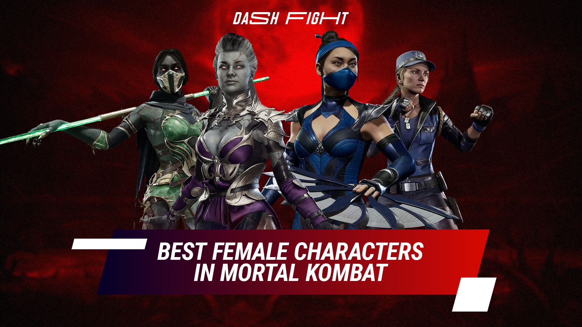 Cool animation shows how frequently female fighters appeared throughout the Mortal  Kombat series