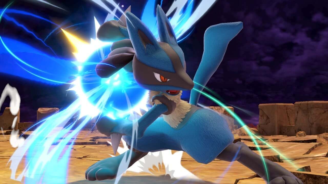 lucario aura sphere smash bros