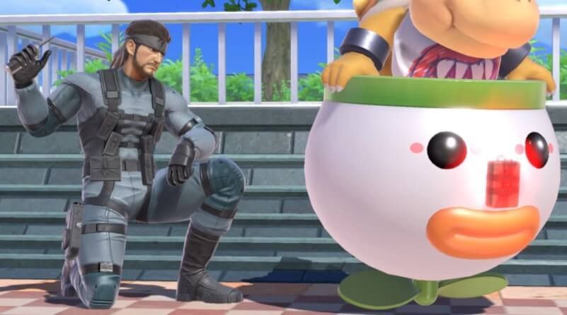 Snake and Bowser