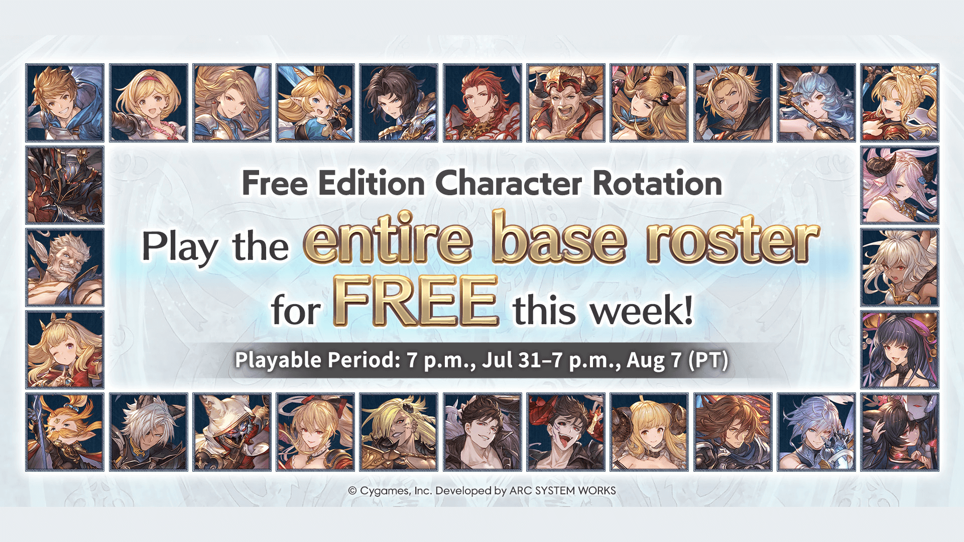 Granblue Fantasy Versus: Rising Celebrates EVO 2025 with Free Roster