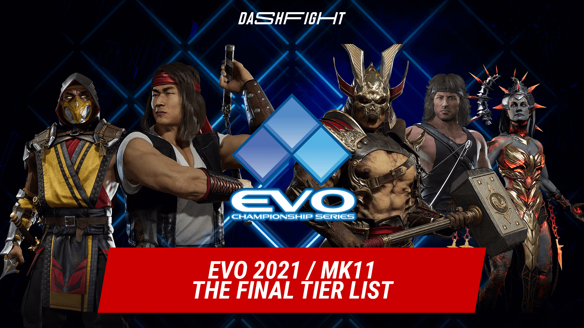 Mortal Kombat 11 PreEvo Tier List The Final Tier List DashFight