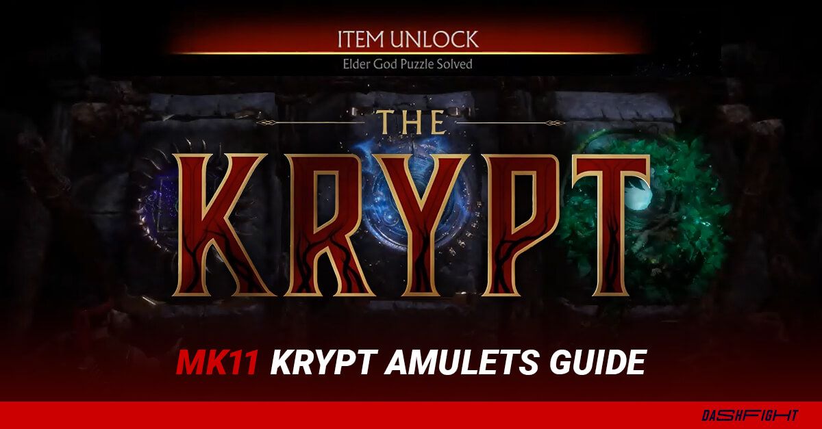How To Get The Dragon Amulet In Mortal Kombat 11 All amulets in Mortal Kombat 11 Krypt | DashFight