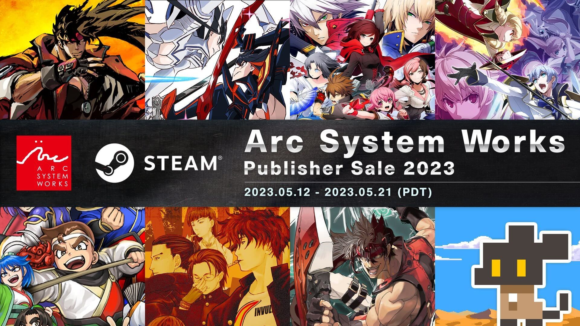 Arc System Works Sale on Steam Includes Some Fighting Titles
