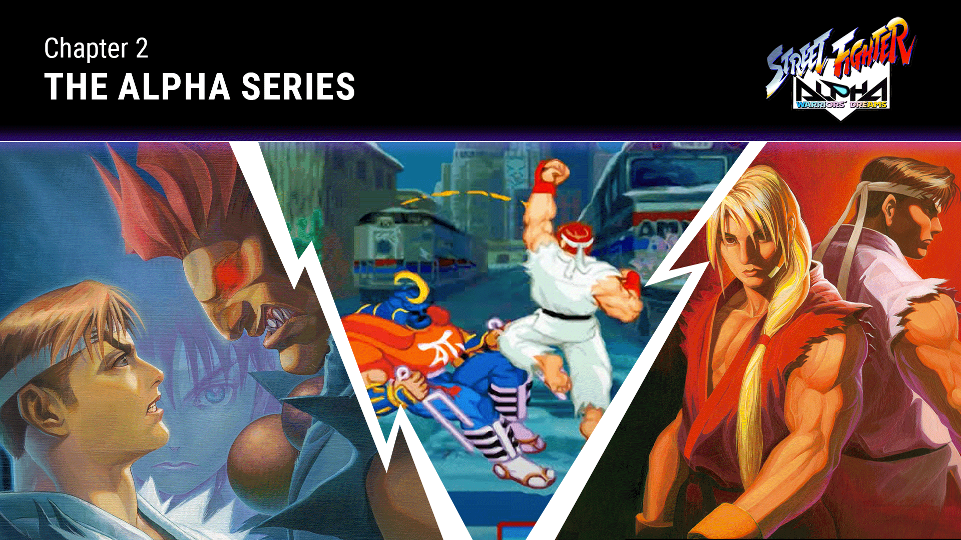Street Fighter Alpha 2 ryu Vs. Sagat 3D Shadow Box for 