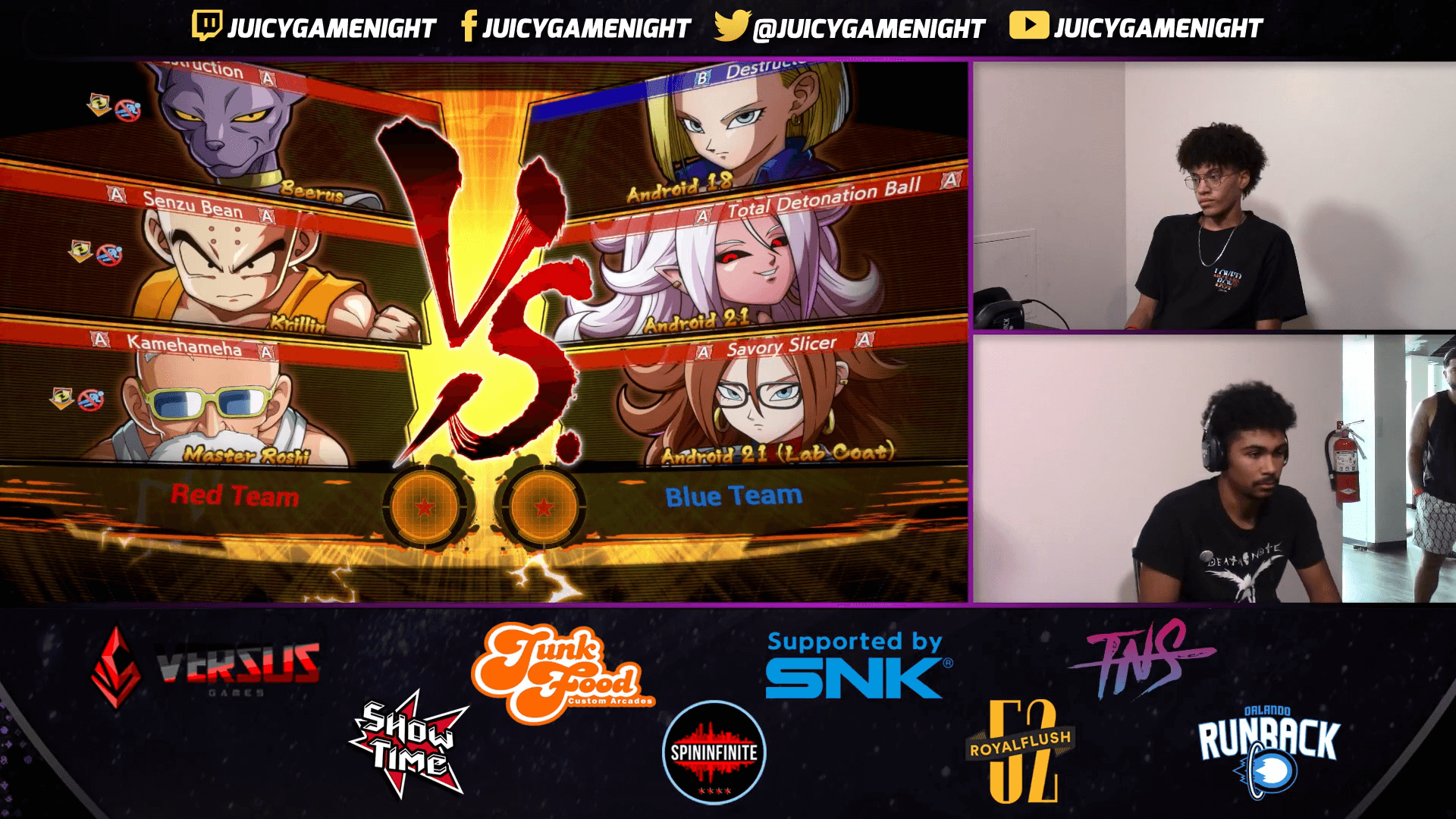 DBFZ at Juicy Monthly June: Androids vs Humans (and a God)