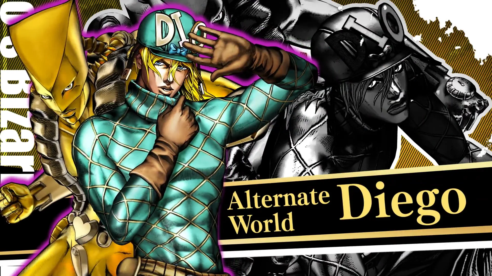 Alternate World Diego Joins JoJo’s Bizarre Adventure All-Star Battle R