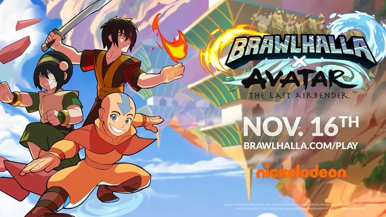 Brawlhalla & Avatar The Last Airbender Collab Coming Later This Month