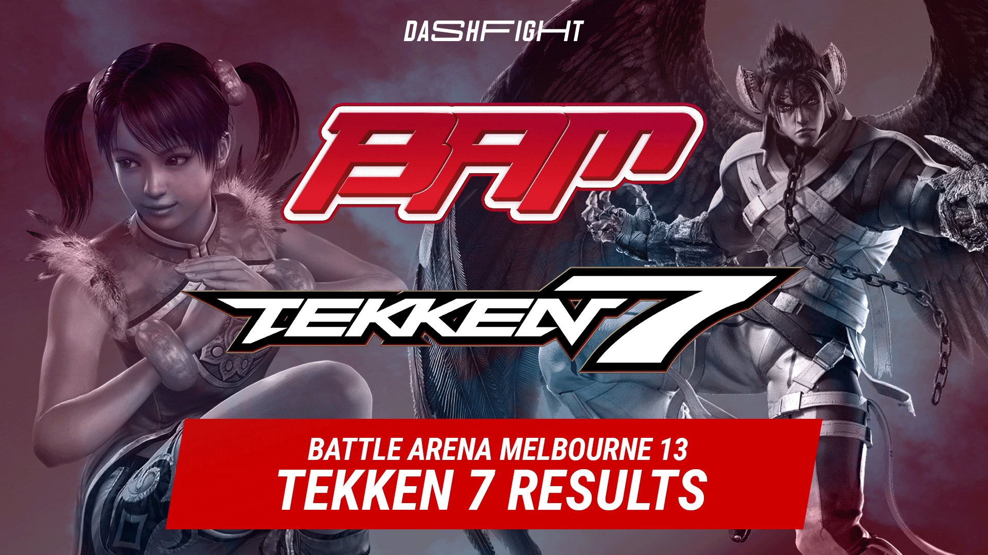 BAM 2023 Tekken 7 Top 8 Results and Brackets DashFight