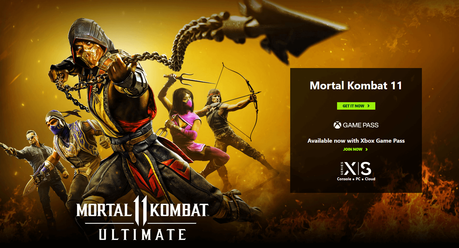 Mortal Kombat 11 – Xbox Game Pass FAQ – Mortal Kombat Games