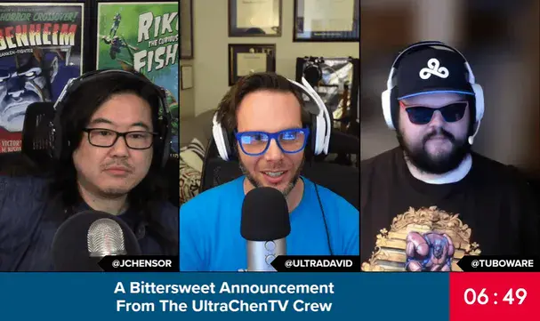 Ultradavid Ultrachen Tuesday Show Says Goodbye | DashFight