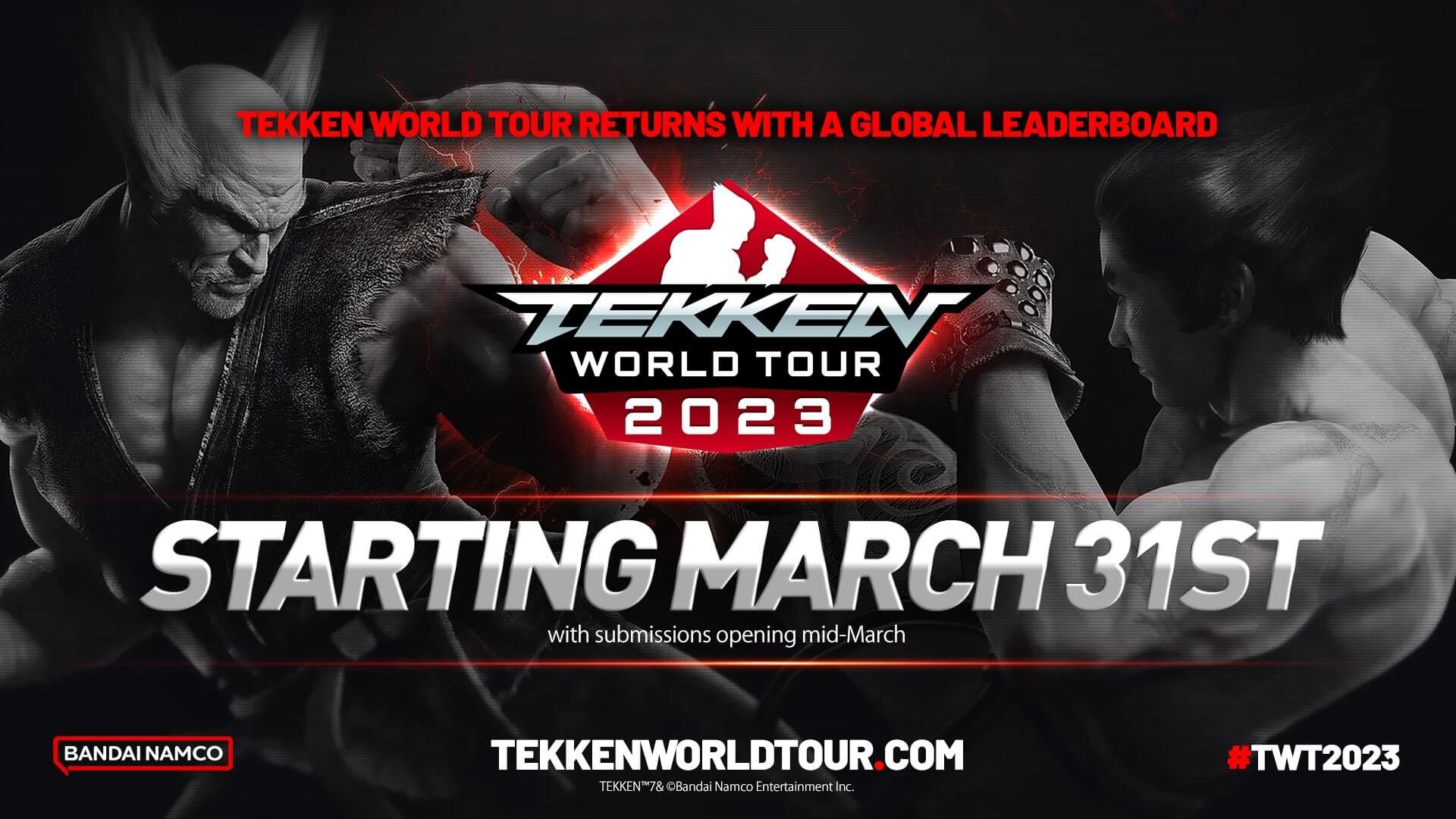 Tekken World Tour 2023 Starting March 31st