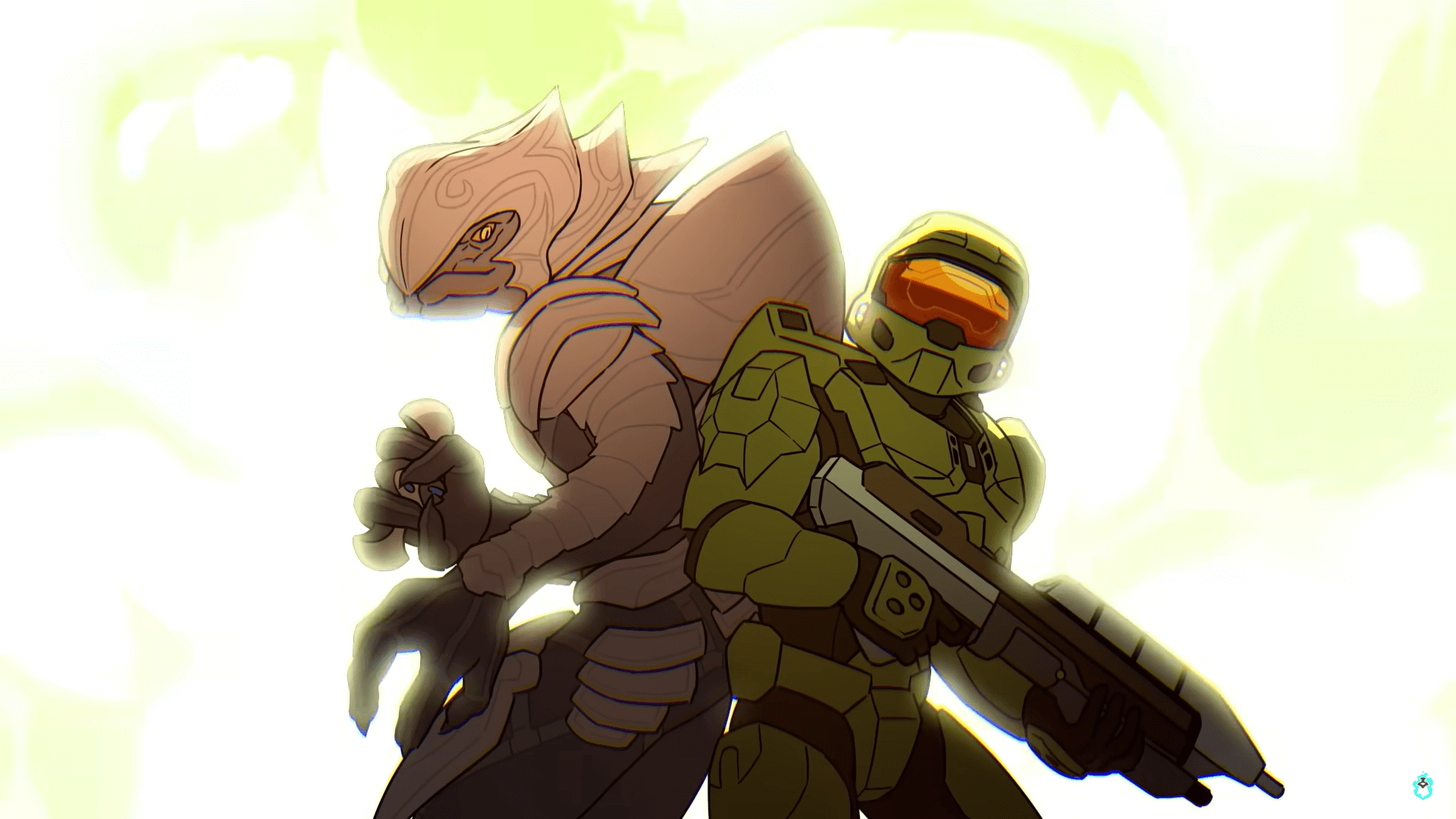 New Crossover Skins in Brawlhalla: Master Chief and Arbiter