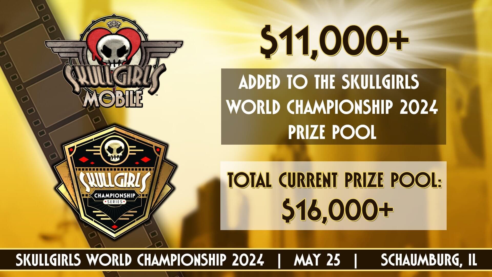 Skullgirls World Championship Prize Pool Goes Up To $16,000