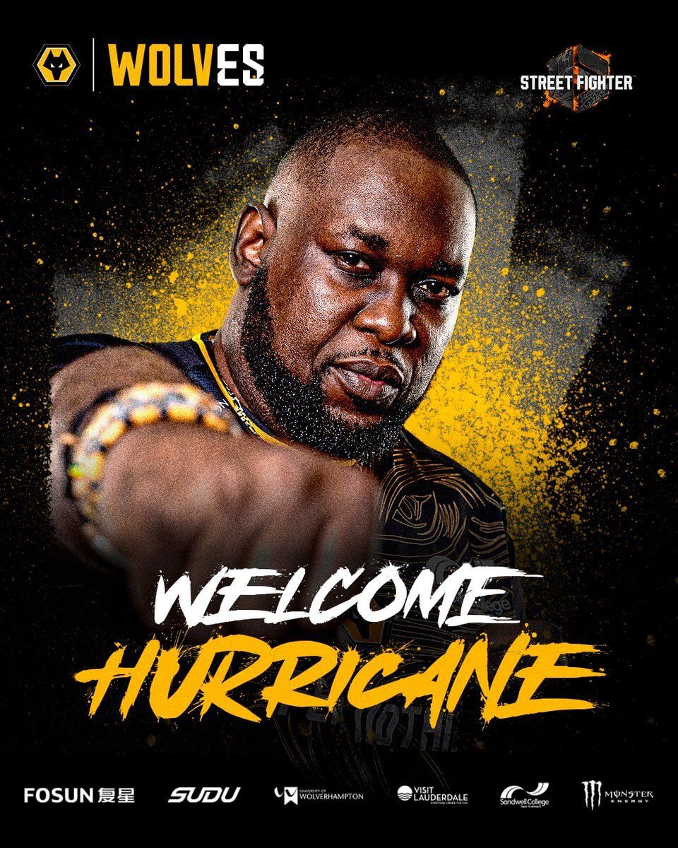 Wolves Esports Signs Hurricane For Esports World Cup