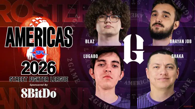 2Game & Red Rooster Reveal New Street Fighter League Americas Rosters ...