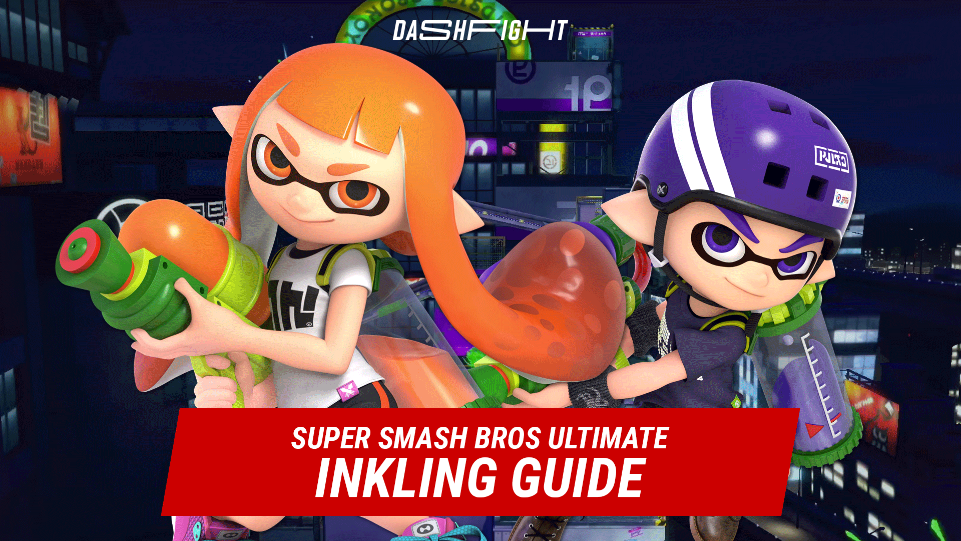 Super smash Bros Ultimate Guides: Inkling