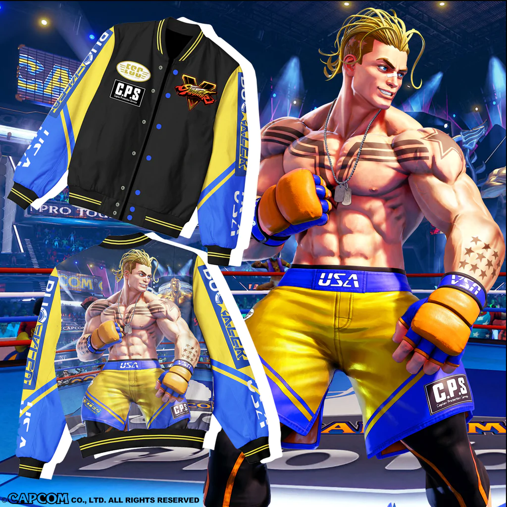 CAPCOM STREET FIGHTER 6 CHARACTER LIGHT WEIGHT JACKET(PRE