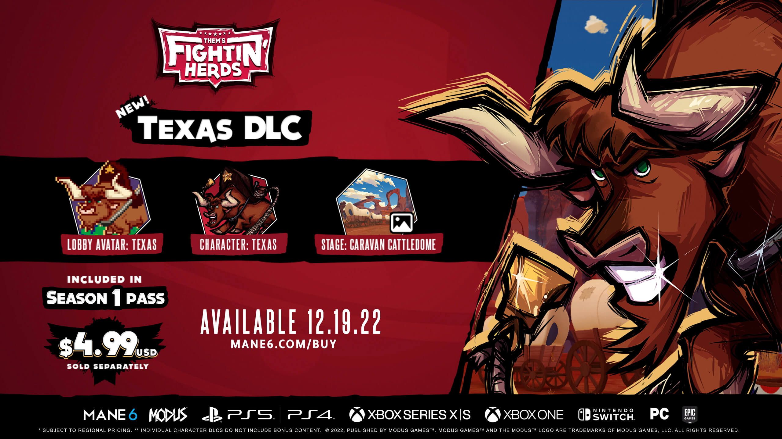 Texas to Join Them's Fightin' Herds Roster on December 19