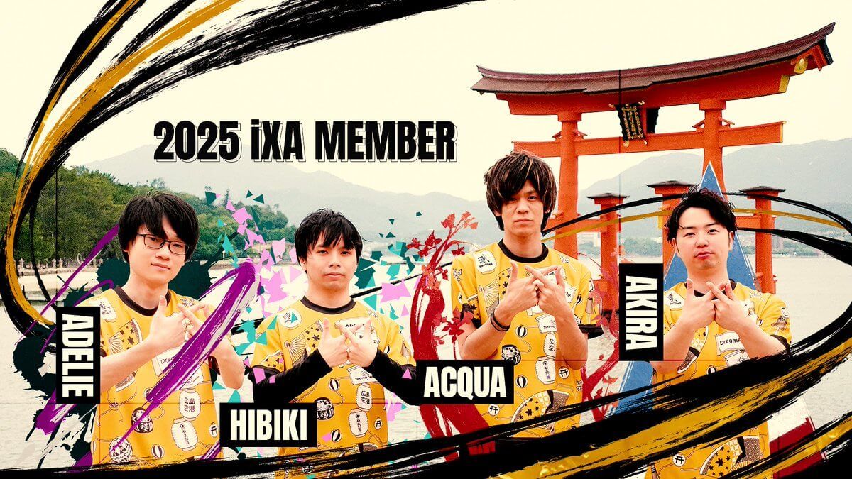 Street Fighter League Japan 2025: Hiroshima Team iXA Unveil Roster