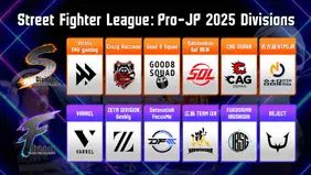 Street Fighter League Japan Release League Divisions For 2025 Season