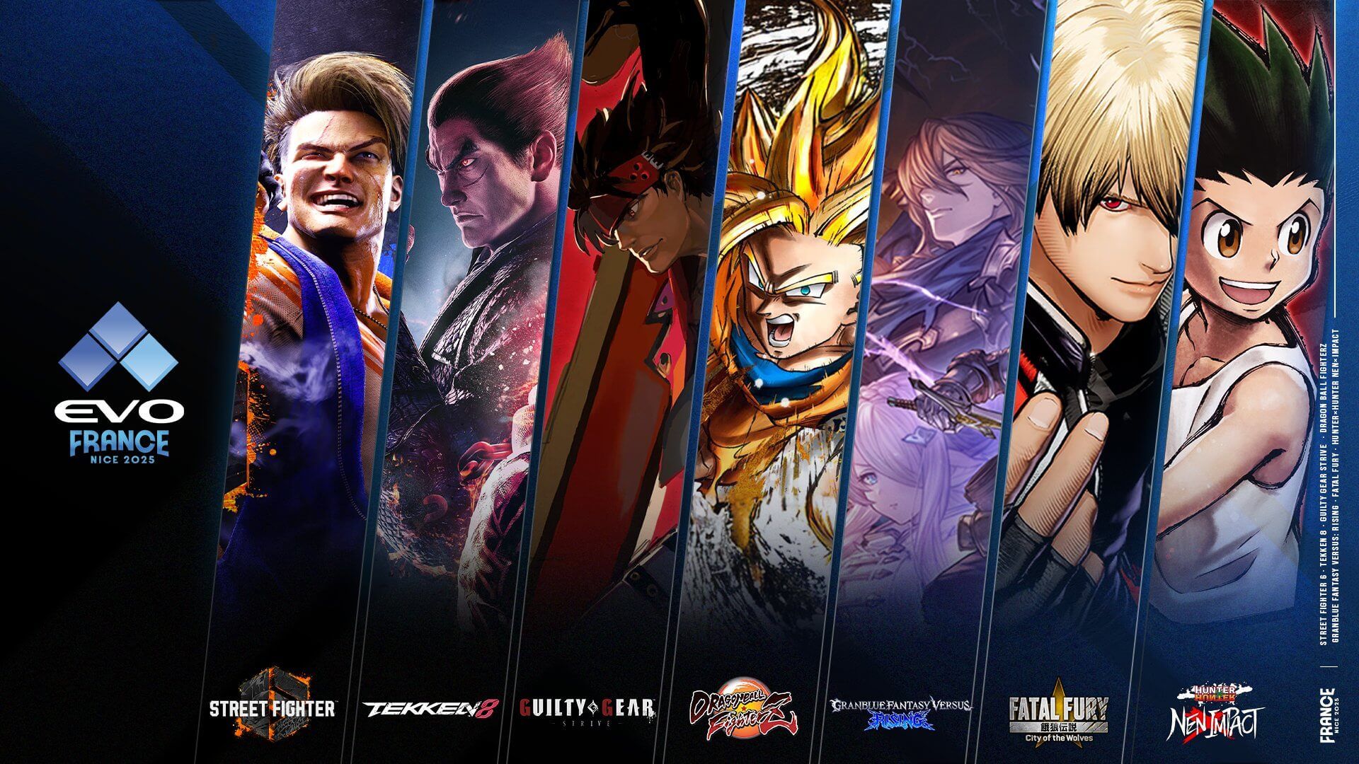 Evo France Announce Main Lineup