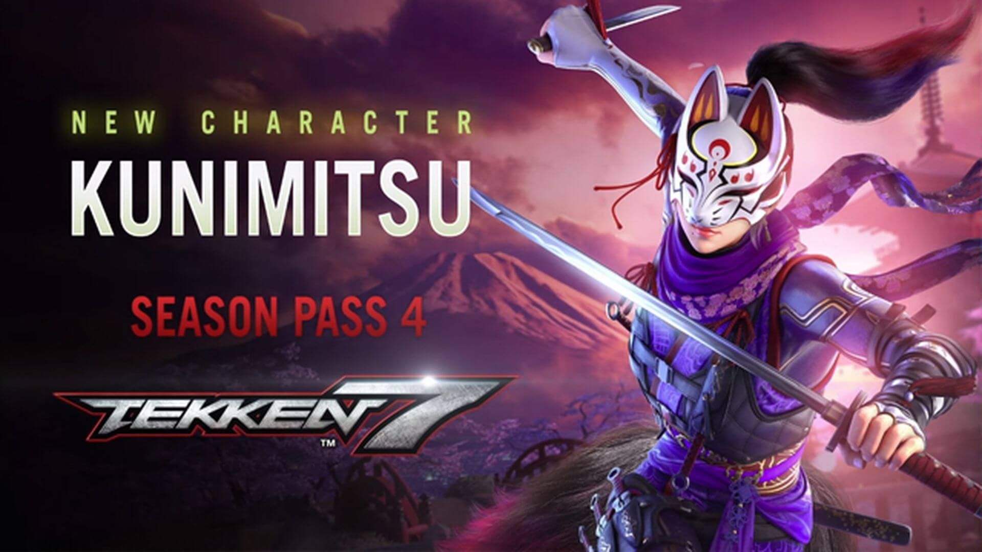 The new character in Tekken 7 will be Kunimitsu