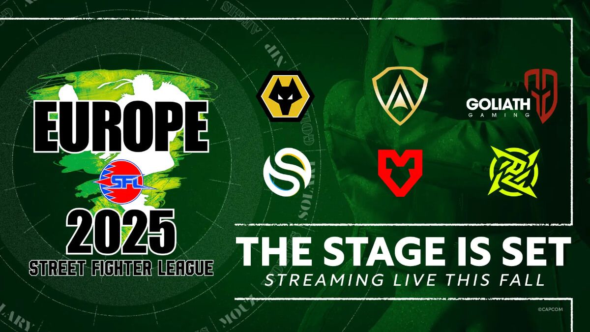 Capcom Unveils SFL Europe 2025: Six Teams, New Faces, & Historic Made