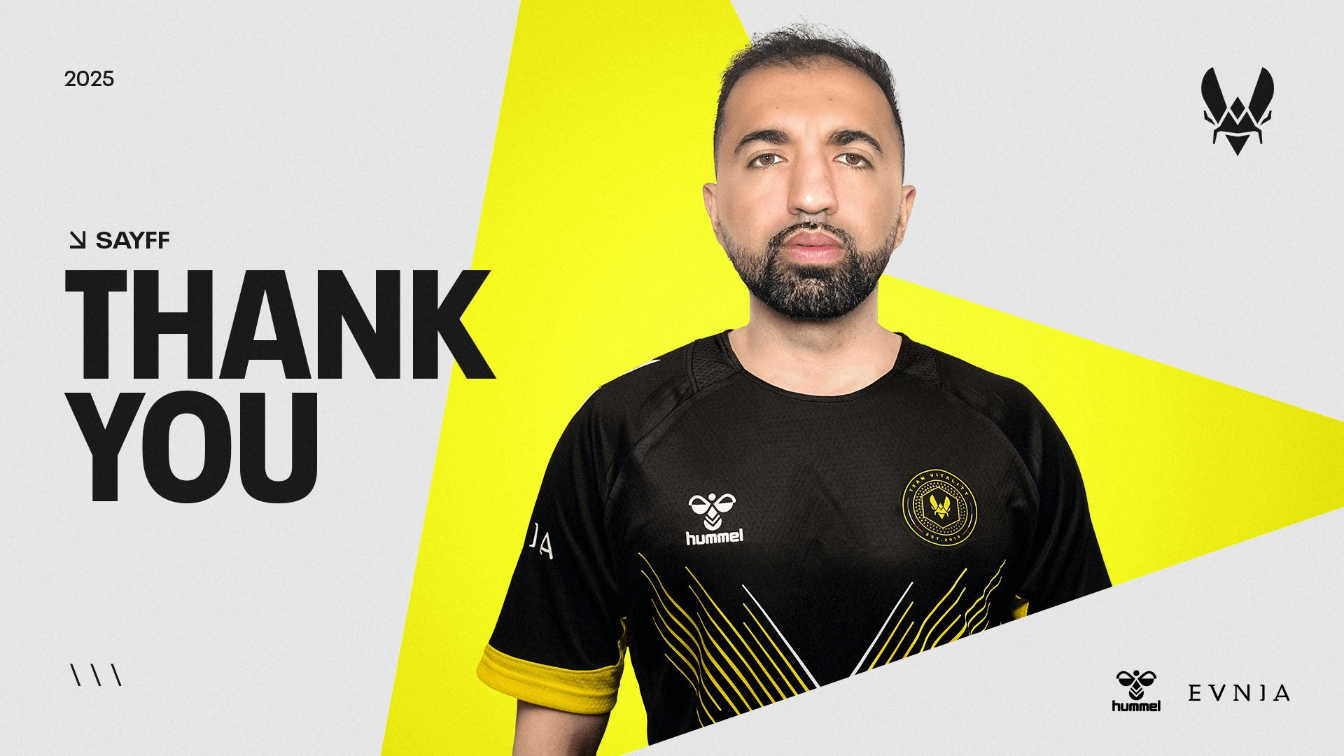 Team Vitality Parts Ways with SF6 Pro Sayff