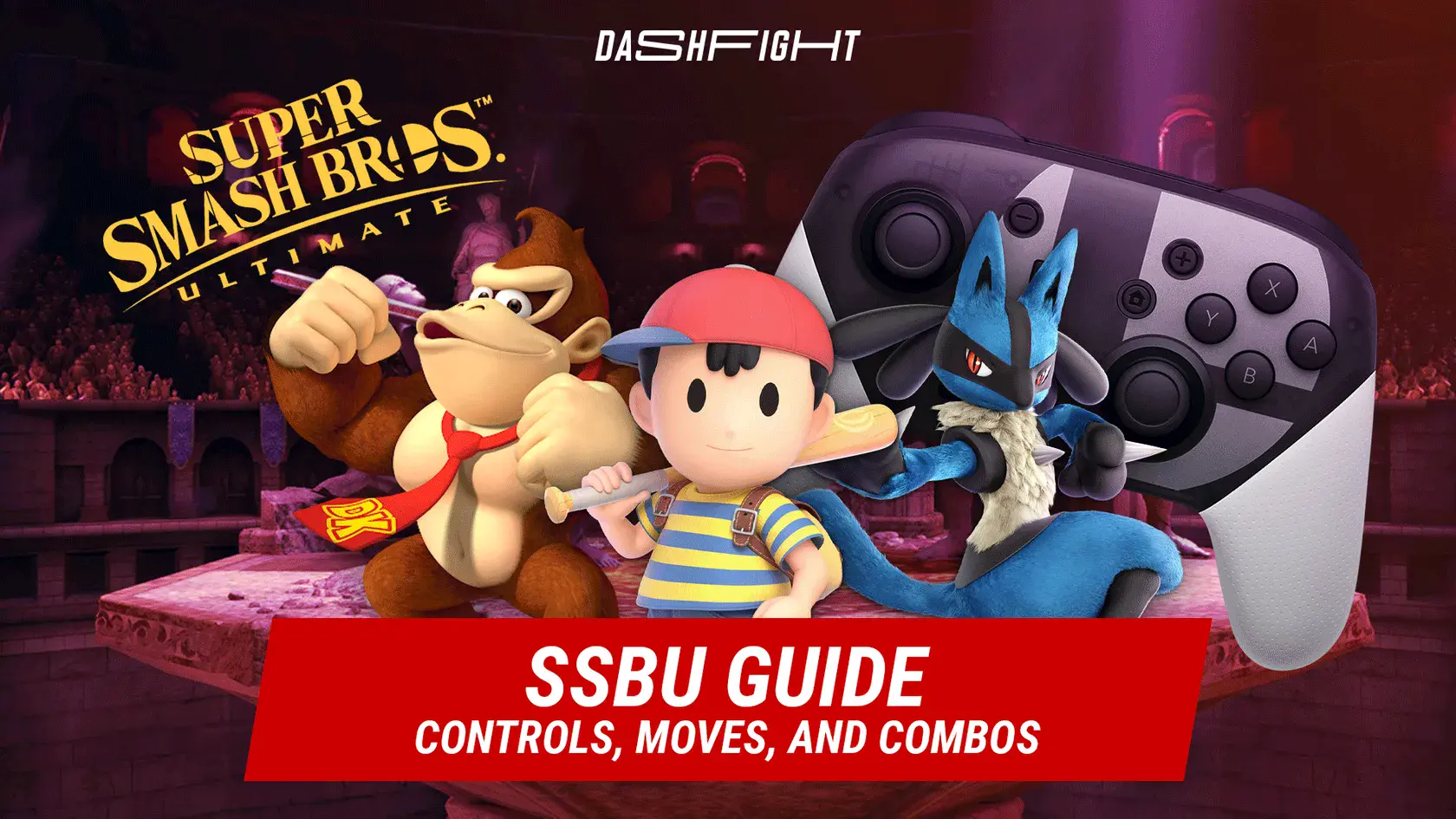 Smash Ultimate Controls, Moves, And Combos | DashFight