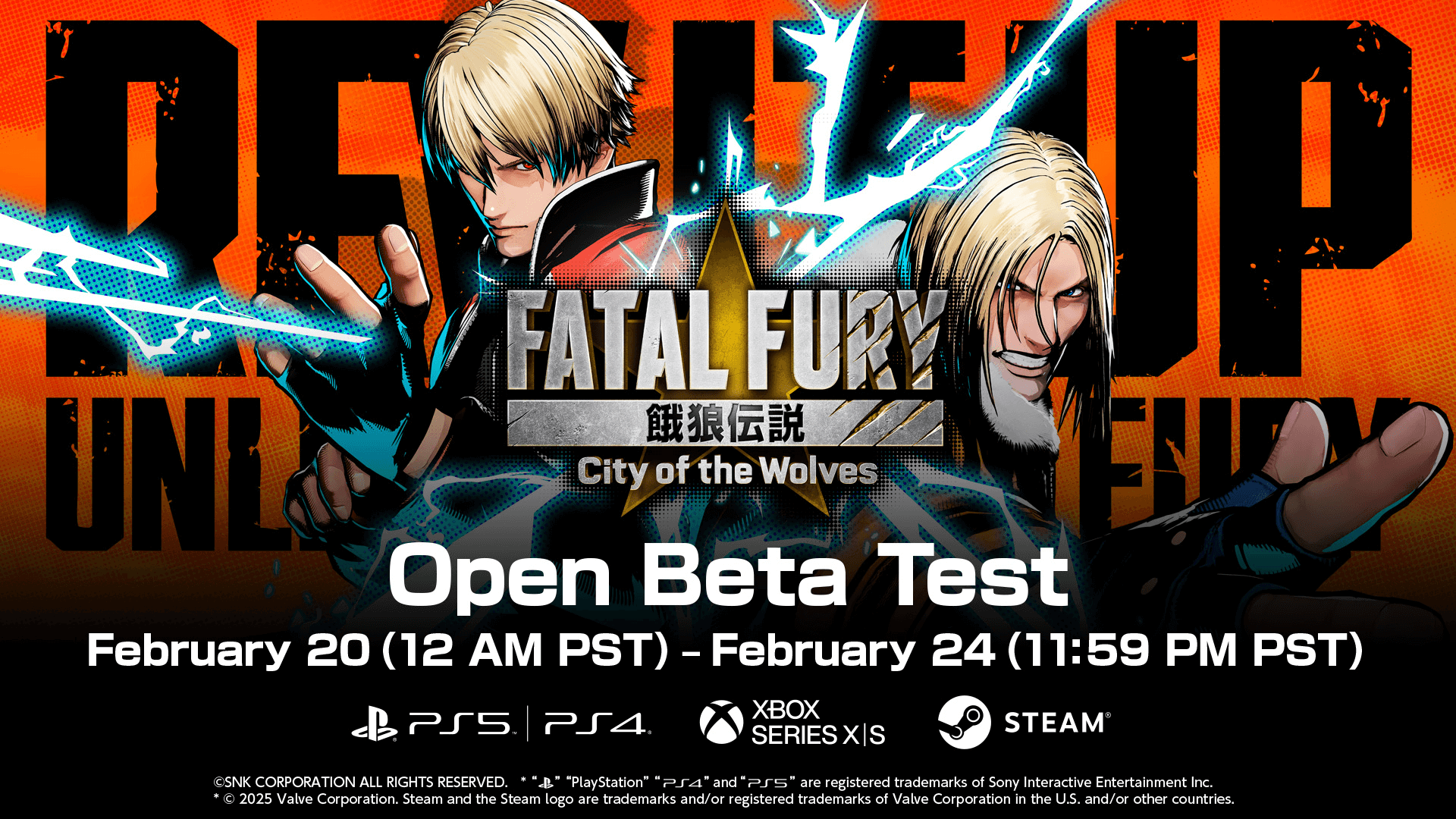 Fatal Fury: City of The Wolves Open Beta Coming Feb 20th to 24th