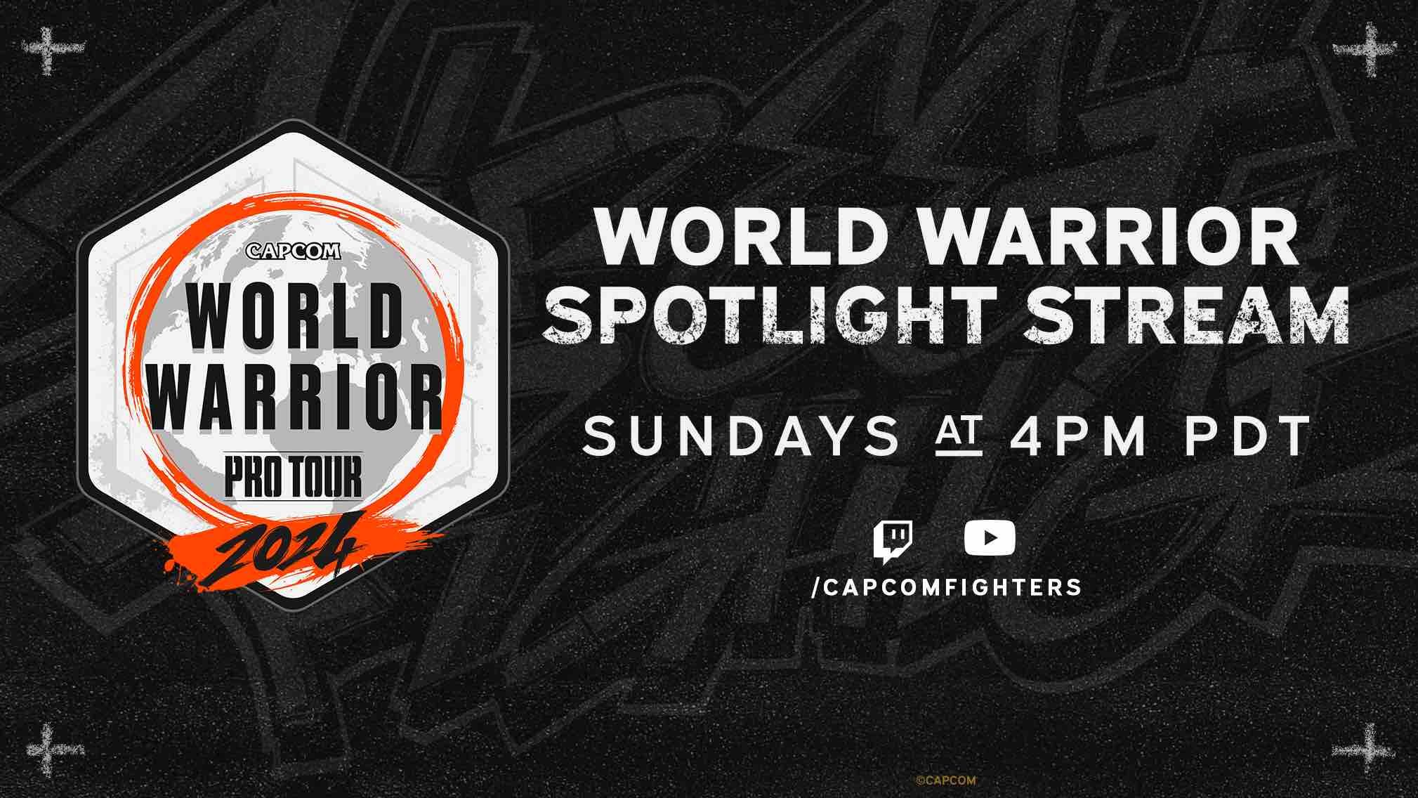 Capcom is Launching World Warrior Spotlight Streams