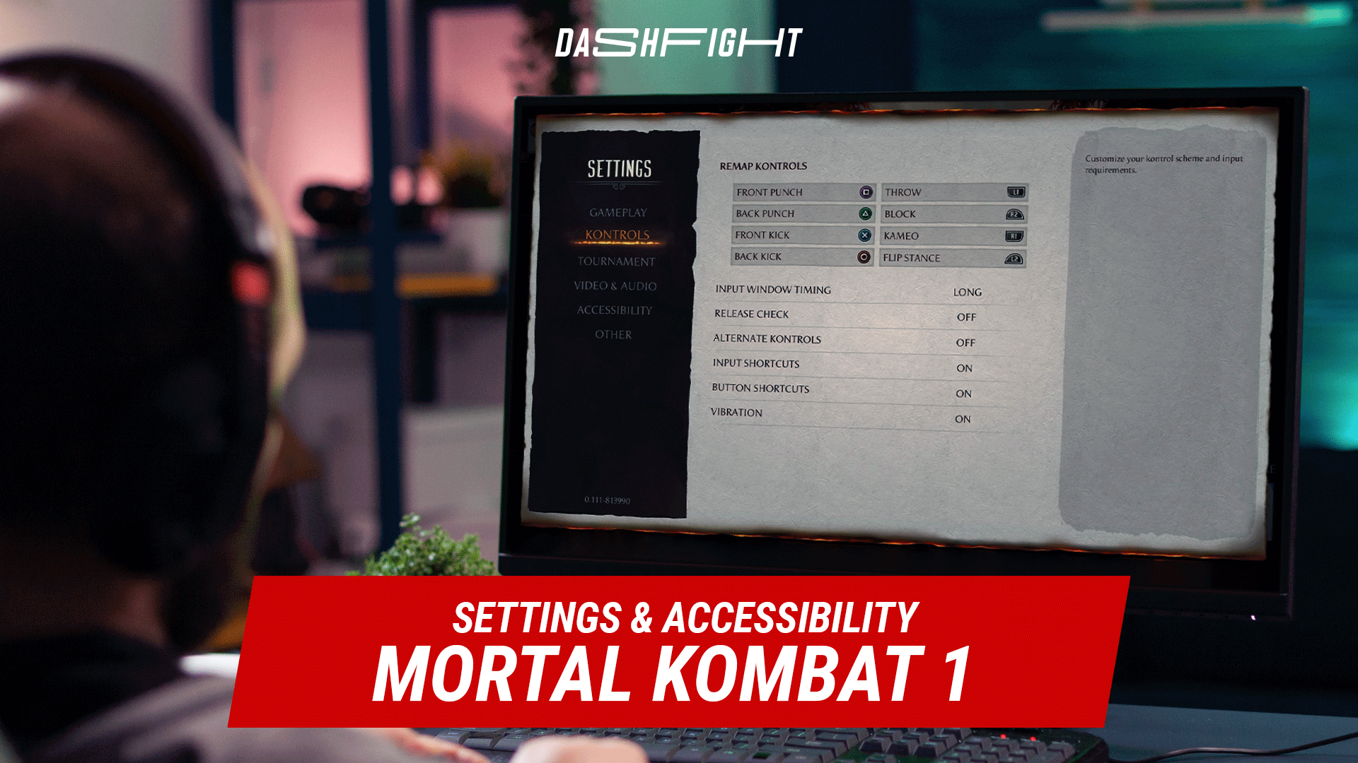 Mortal Kombat 1 Settings & Accessibility Options