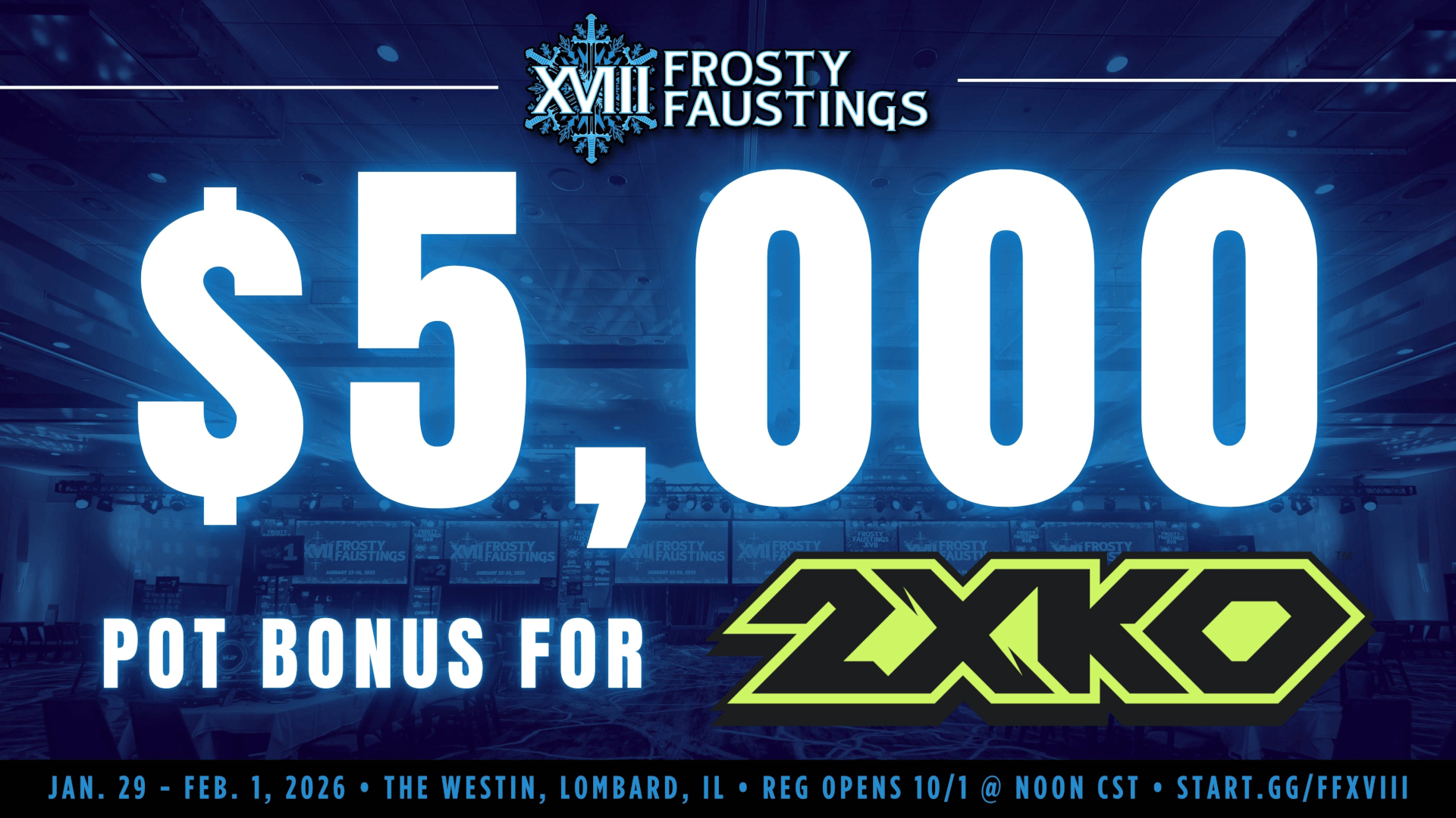 2XKO $5K Bonus Tournament Coming to Frosty Faustings XVIII