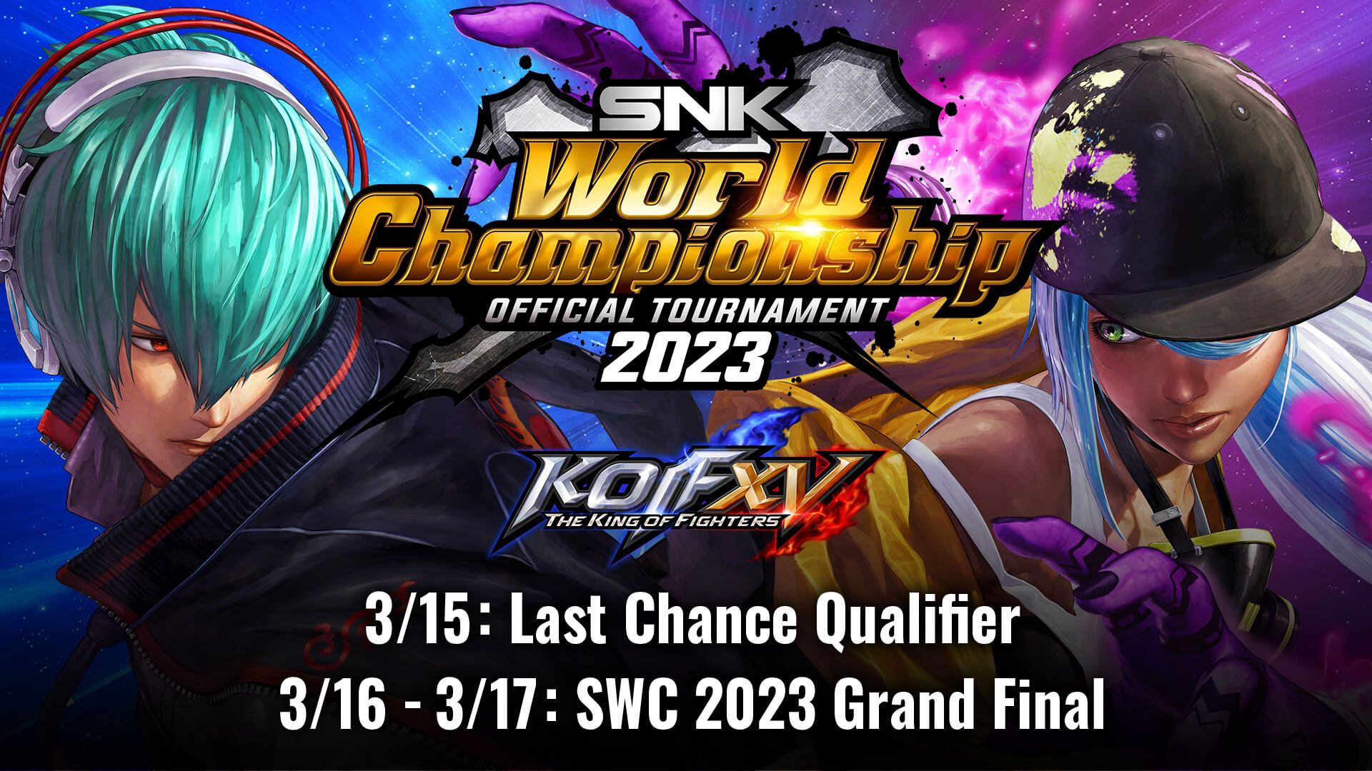 Registrations for the SNK World Championship 2023 LCQ are Live