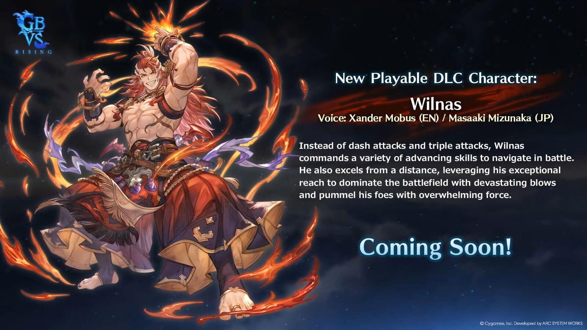 Wilnas Trailer for Granblue Fantasy Versus: Rising is Coming Tomorrow