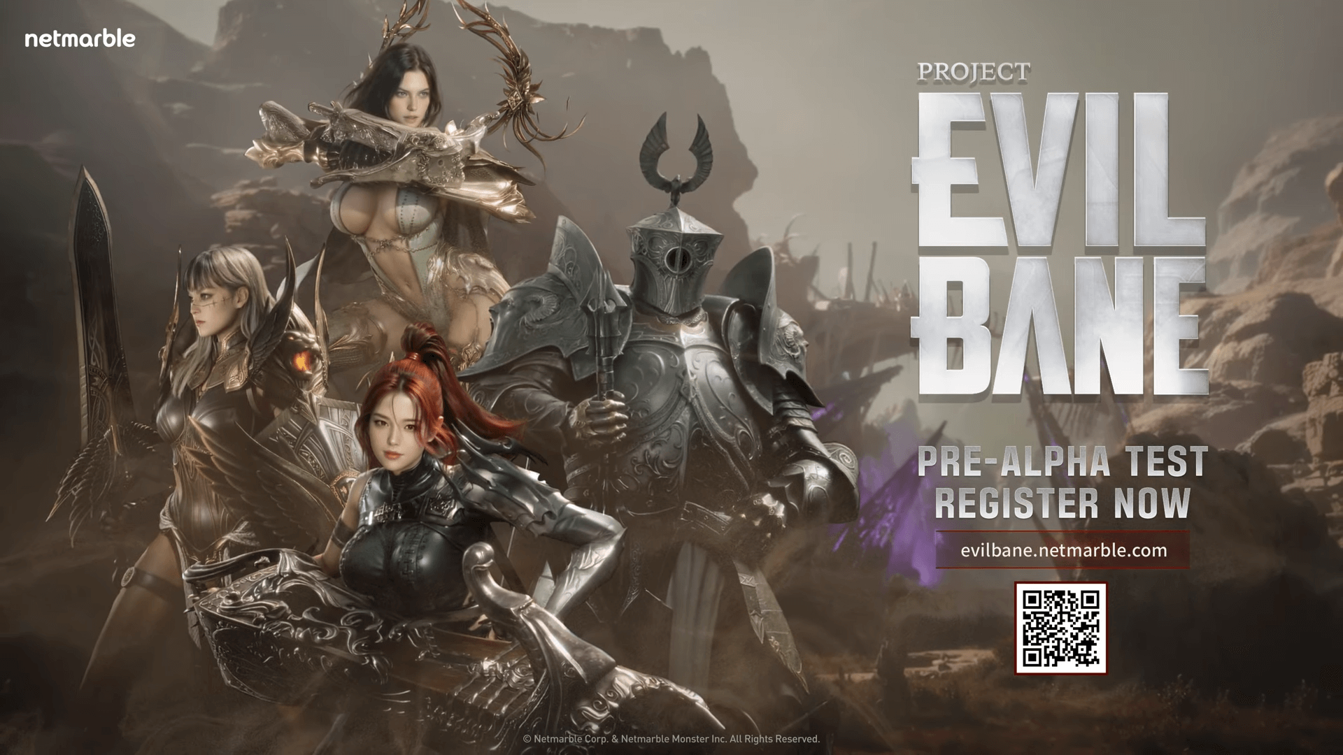 Netmarble Announces Project EVILBANE, a Dark Fantasy Co-Op Action Game