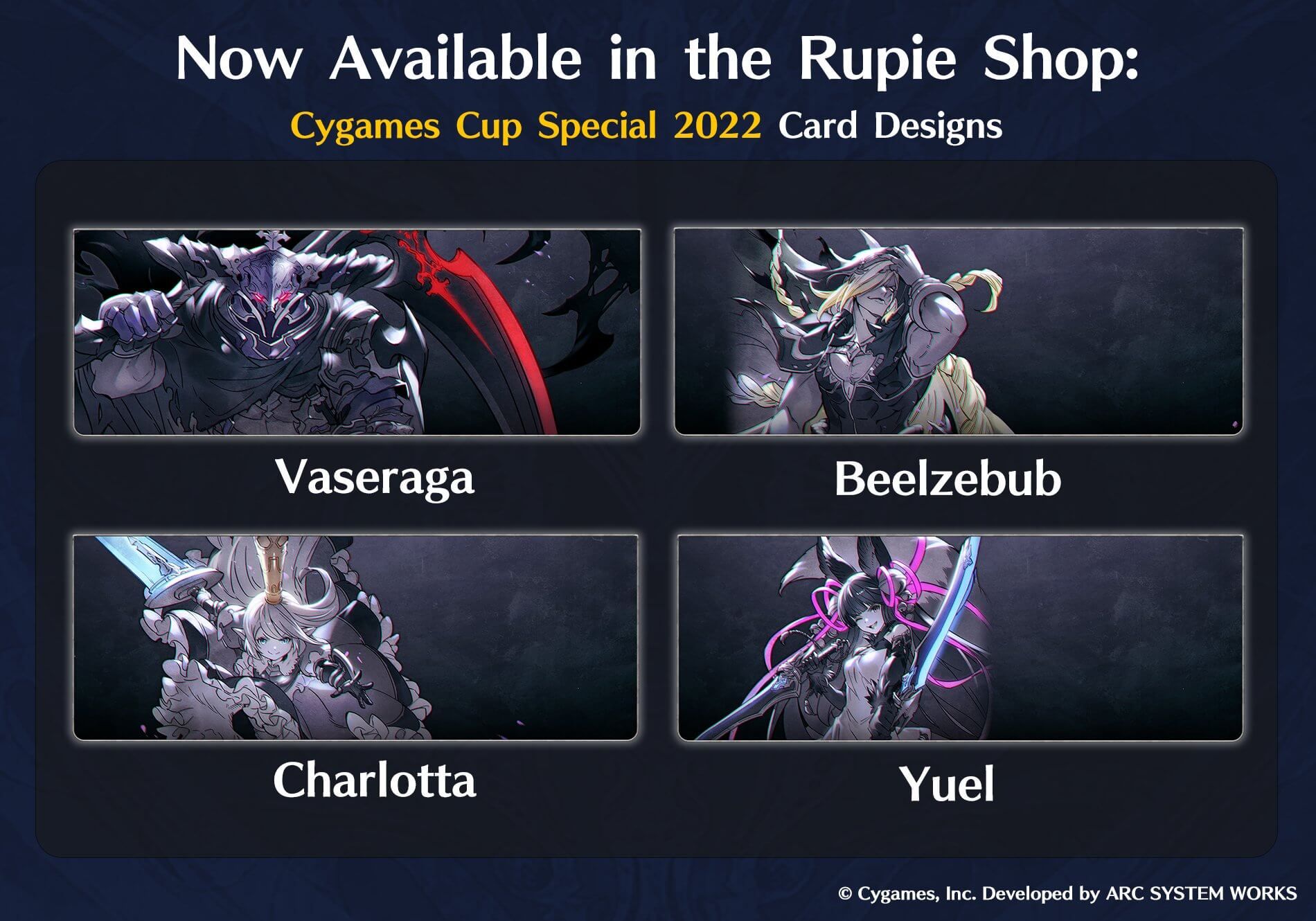 New Content Added to the GBVSR In-Game Rupie Shop