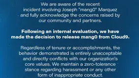 Cloud9 releases Mang0 Following Controversial Stream Clips