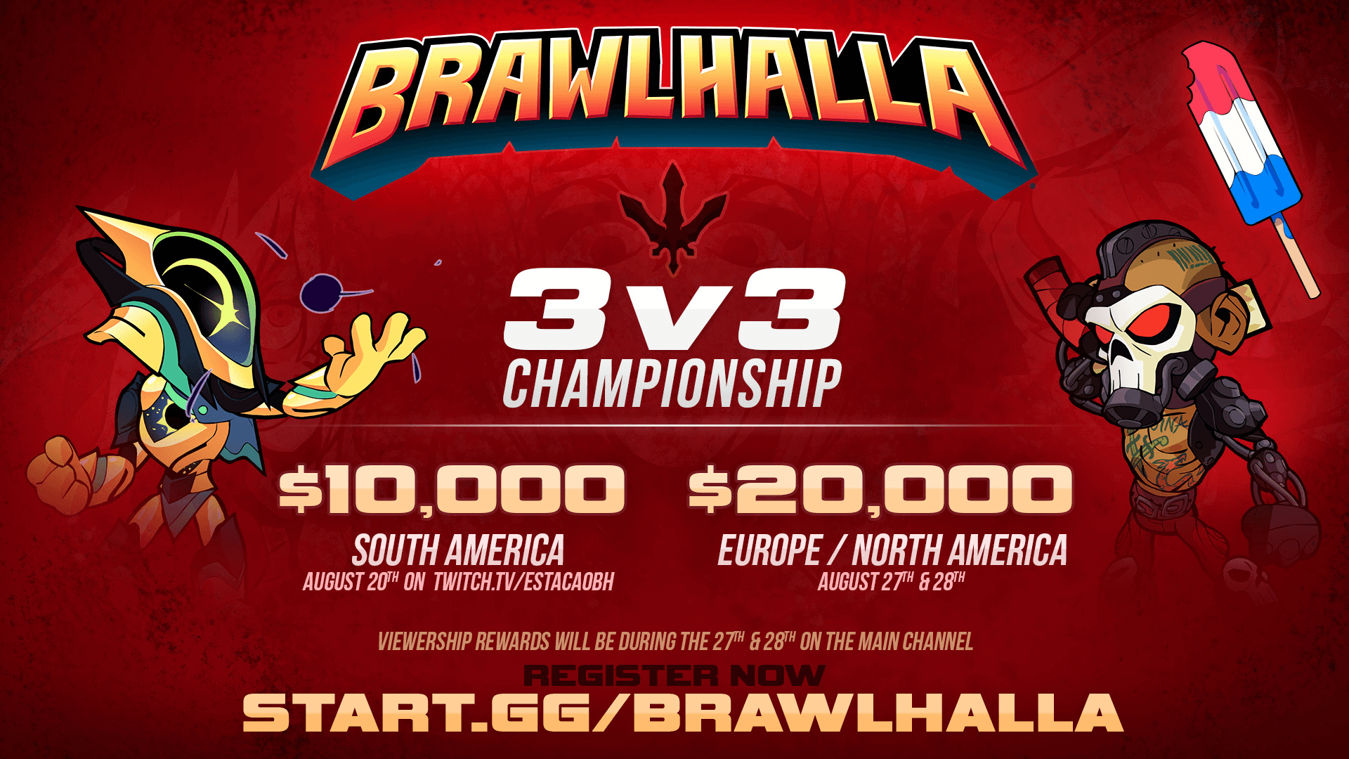 Brawlhalla 3v3 Championship EU & NA Happens This Weekend